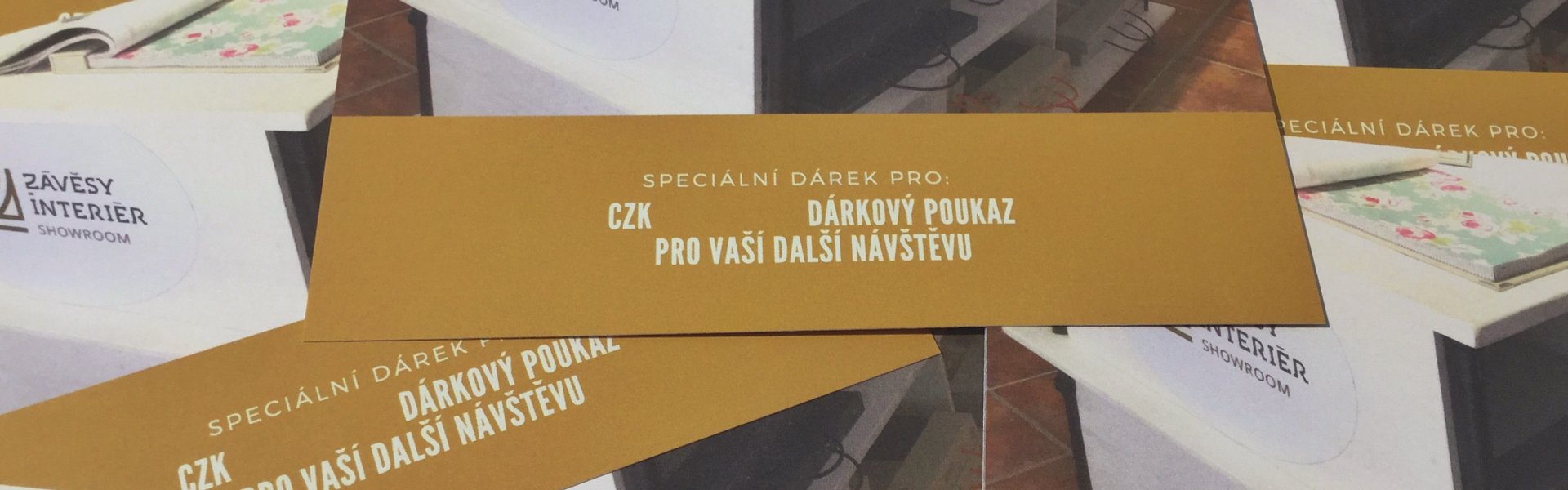 Dárkové poukazy