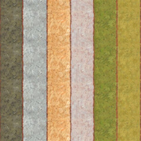 Gesso Stripe Moss